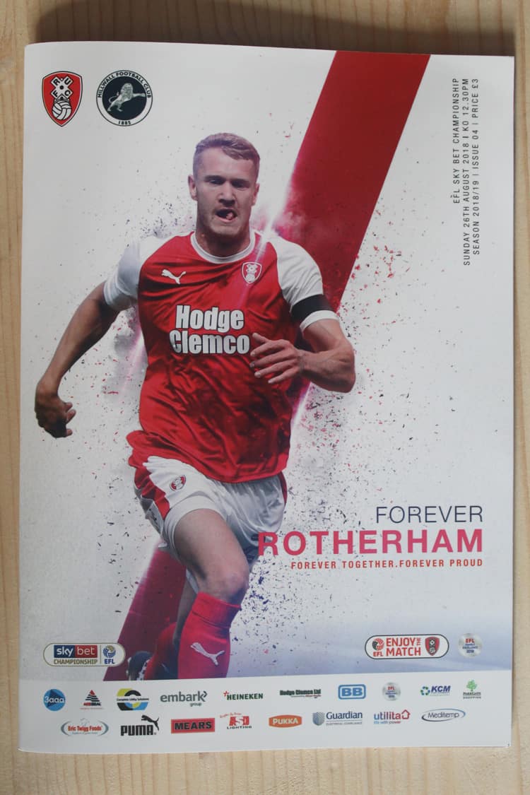 Rotherham United FC v Millwall FC